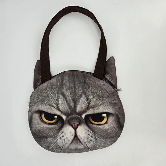 WO 2 X dolls Grumpy Cat Kitty Bag - Picture 7 of 7